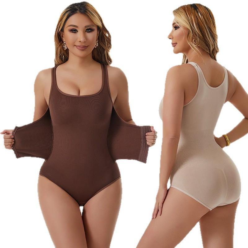 Women S Shapewear Bodysuit Open Crotch Tummy Control Butt Lifting Plus Size
