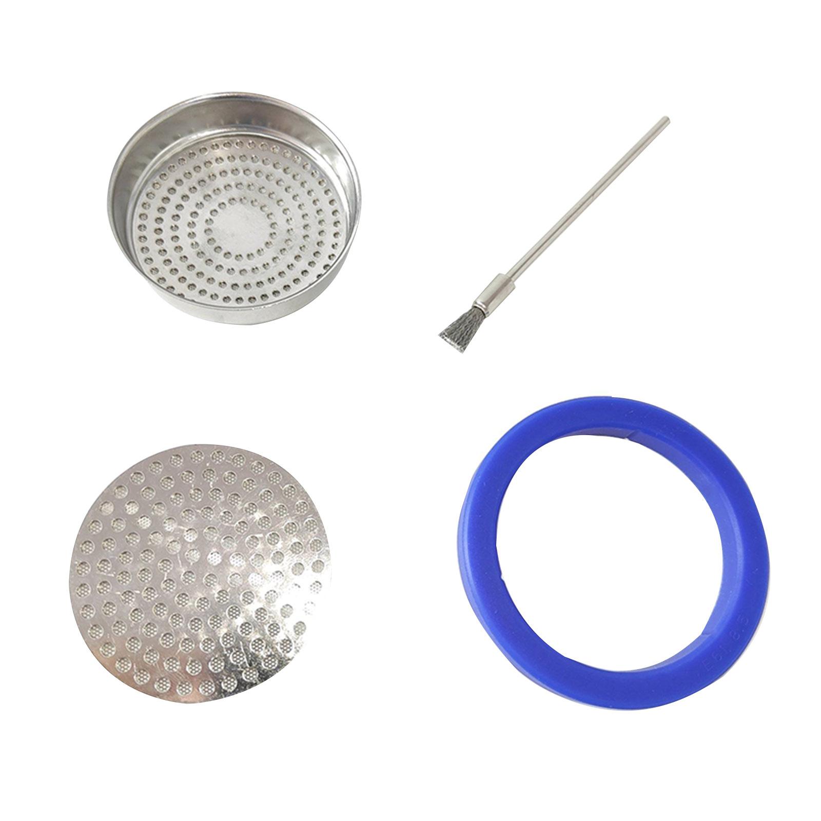 

Silicone Group Gasket Water Distribution Mesh Metal Material Coffee Machine Part Sealing Rings for E61 Coffee Machine