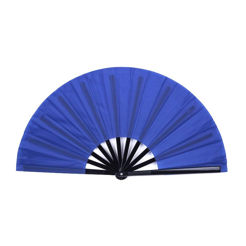 Ventaglio Pieghevole Rosso Kung Fu Tai Chi Ventaglio Classico Monocolore per Danza e Performance Ventaglio in Osso di Plastica Stile Cinese per Esercizi Mattutini