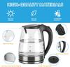 1500W Speed Boil Water Electric Kettle 220V Coffee & Tea Kettle Borosilicate Hot Water Kettle Auto Shut-Off 1.2L 2L