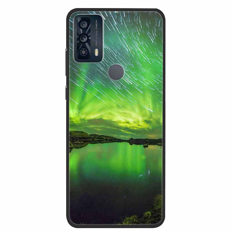 For TCL 20Y 20E Case Luxury Soft Silicone TPU Back Cover For TCL 20Y 20B Phone Cases TCL20Y 20 Y TCL20E Cute 6125F Funda Cartoon