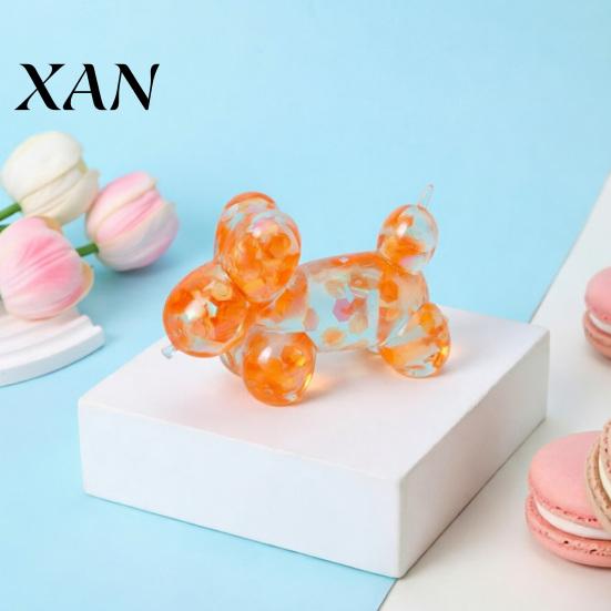 Cute Animal Squeeze Toy Soft Silicone Balloon Dog Shape Stress Relief Durable Ball Slow Rebound Portable Fidget for Kids And Adults Sensory