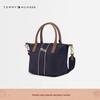 Women's Letter Colorblock Webbing Crossbody Dumpling Tote Bag