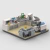 MOC Zahnklinik Medizinisches Labor Stadtkrankenhaus Bausteine Steine Friends Set Schmuck Scannraum Spielzeug für Kinder Geschenk
