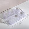 Acrylic Appetizer Tray Divided Serving Platter 5 Removable Snacks Bowls Snack