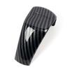 For Cadillac CTS 2008 2009 2010 2011 2012 2013 Car Accessories ABS Carbon Fiber Grain Gear Shift Knob Head Cover Trim