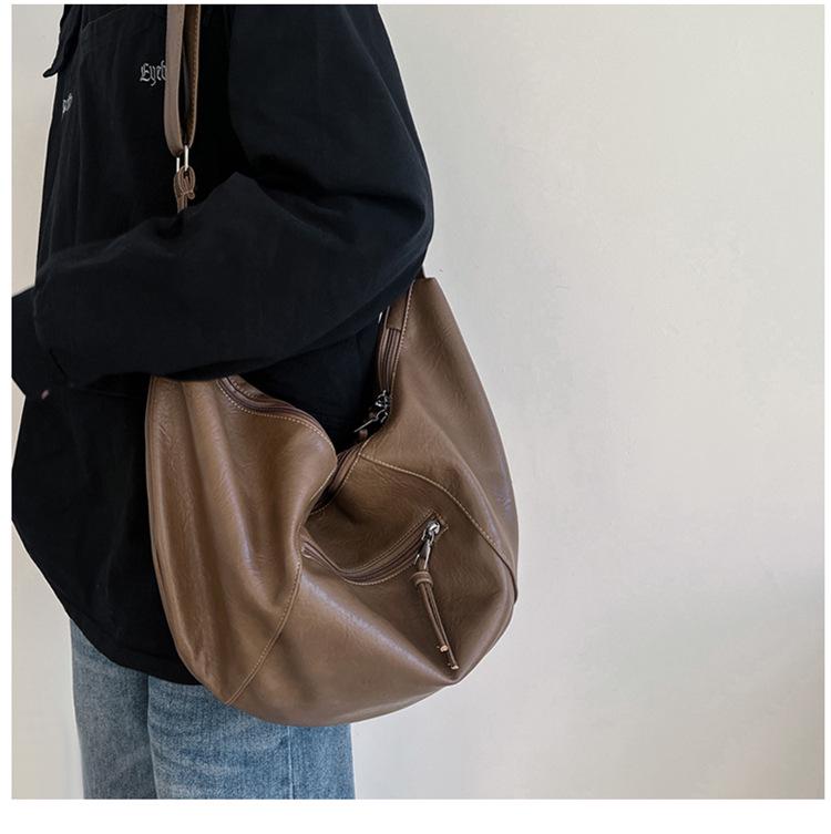 Męska torba motocyklowa o dużej pojemności - Modna torba crossbody i na ramię do fitnessu i na co dzień