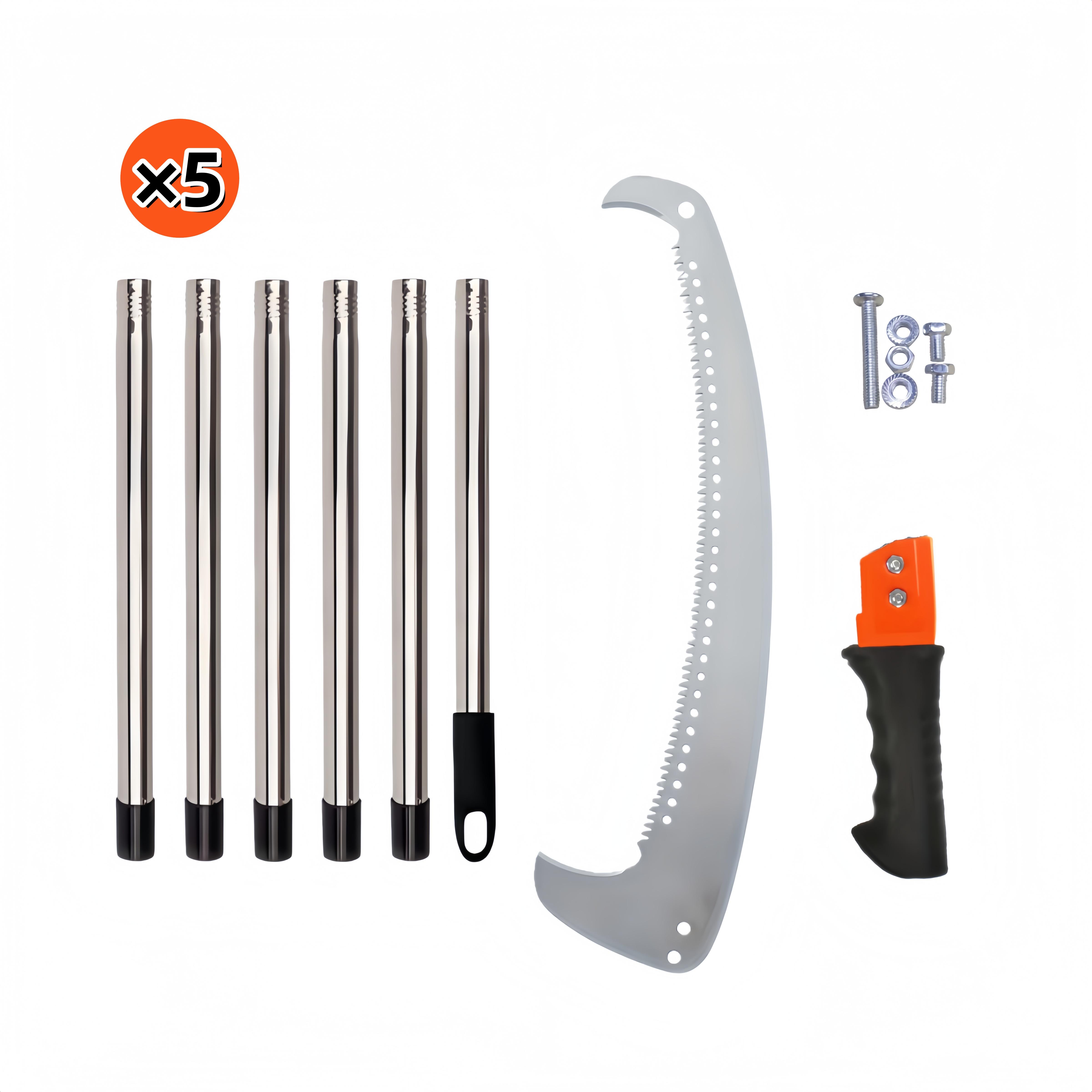 

Extended double-hook aerial saw, multi-functional garden pruning saw, telescopic fruit tree pruning saw, garden pruning tool