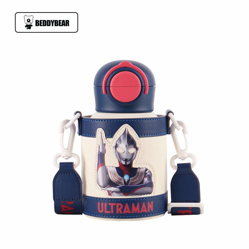 Bear Family Kids  Insulated Straw Water Bottle