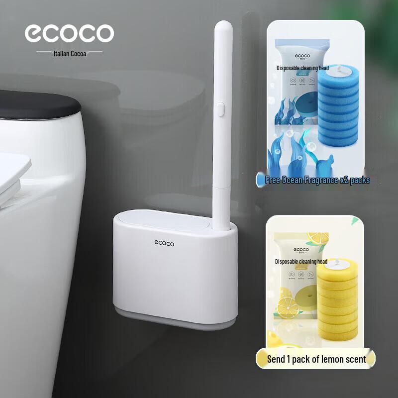 ecoco Wall-Mounted Disposable Toilet Brush