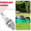 10Pc Spark Plug L7T for 33cc 43cc 47cc 49cc 2-Stroke Pocket Bike ATV Trimmer Blower Chainsaw Brushcutter Echo Wacker Kawasaki