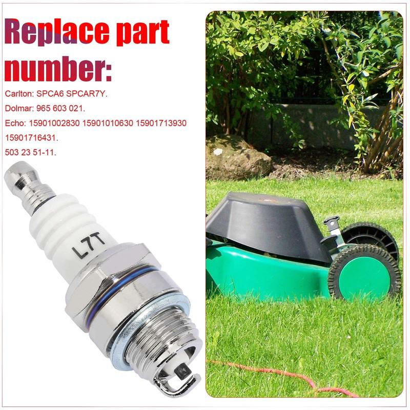 10Pc Spark Plug L7T for 33cc 43cc 47cc 49cc 2-Stroke Pocket Bike ATV Trimmer Blower Chainsaw Brushcutter Echo Wacker Kawasaki