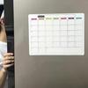 Magnetic Monthly Planner Board Fridge Magnet Dry Erase Monthly Schedule Planning Board Refrigerator Calendar Whiteboard Decoration