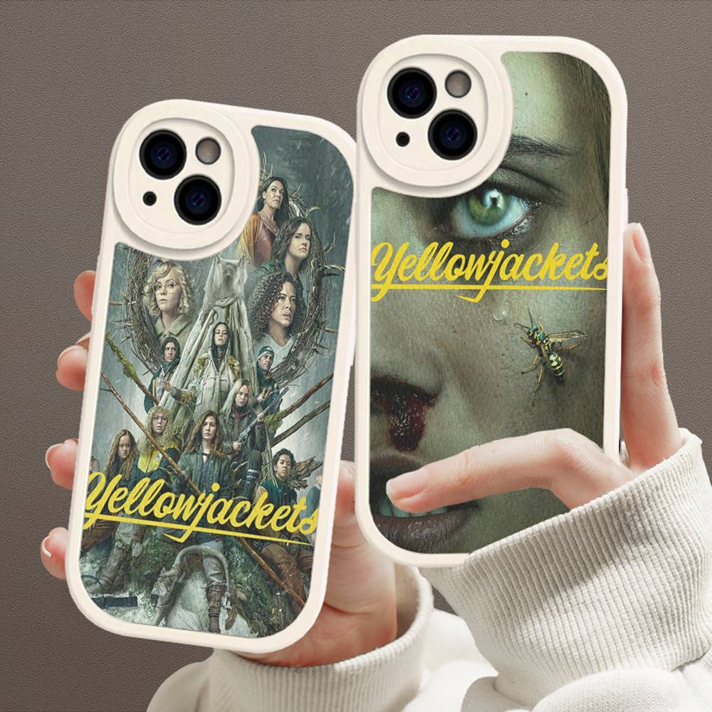 TV Horror Yellowjackets Phone Case For IPhone 16 15 14 13 12 11 Pro Max Plus 16E Soft Leather Cover