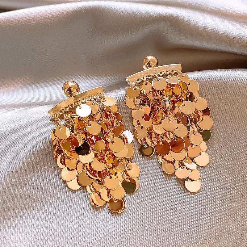 

Серьги с бахромой из холодного ветра, модные серьги с темпераментом, легкая роскошь, высокий класс, универсальные серьги.