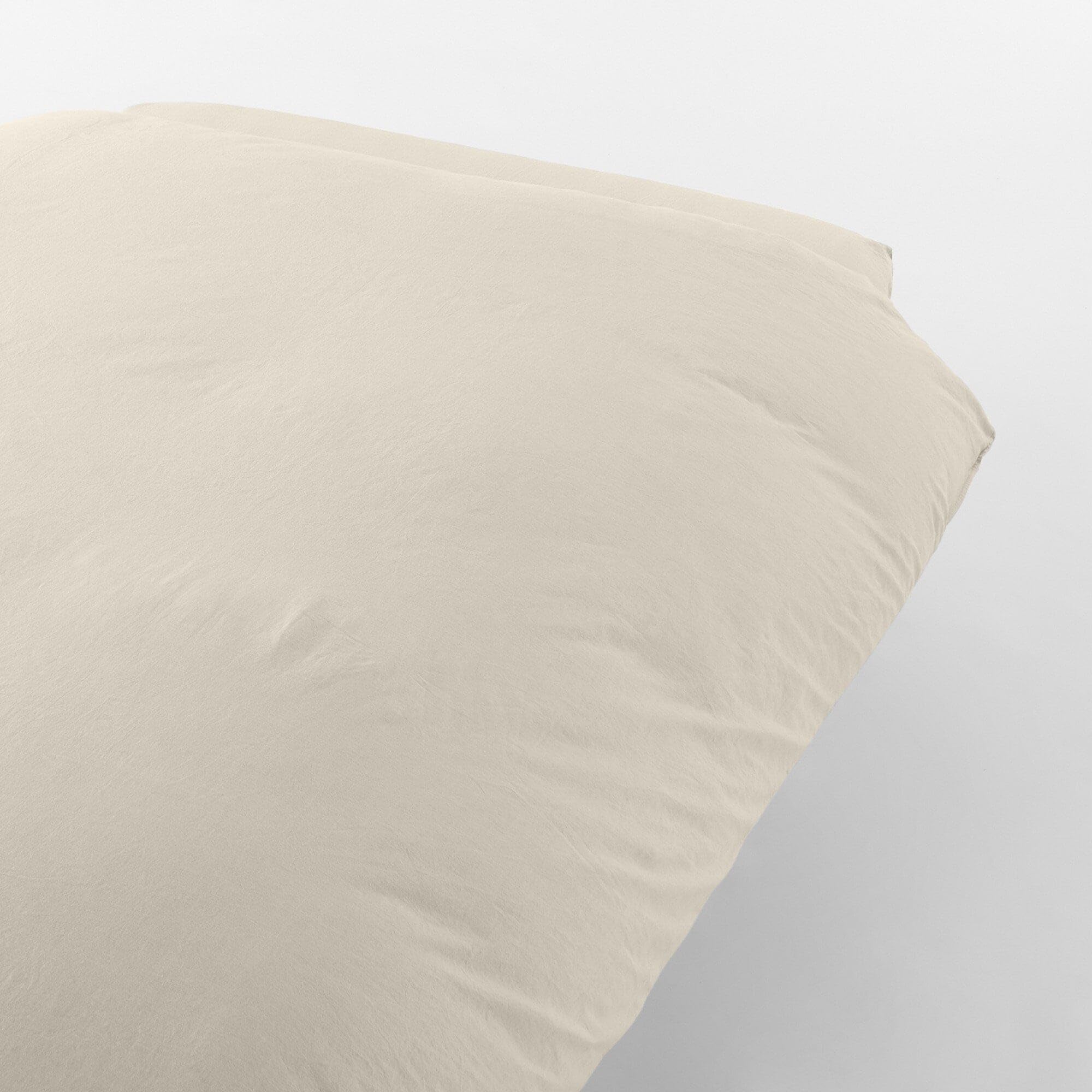

MUJI Washed Duvet Cover, S, 150 x 210 cm, Light Beige 84853005