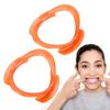 Einweg O-förmiger Mundöffner Intraoraler Wangenhalter Oral Zähne Zahnarztwerkzeuge Orange