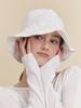 Aengbeulogseu Lilian Eyelet String Bucket Hat