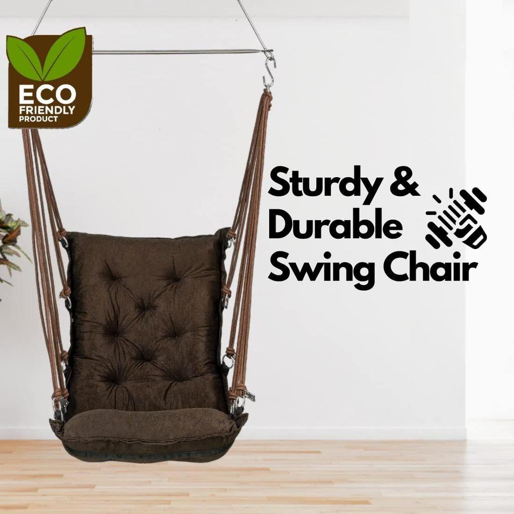 ג'הולה תלויה למבוגרים/ג'ולה לבית/נדנדה למבוגרים לבית/נדנדה למרפסת/מתחם למבוגרים בבית/יכולת משקל עד 150 ק"ג