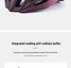 Gradient Color Breathable Road Bike Helmet for Men and Women - Integrated Molding Safety Cycling Helmet