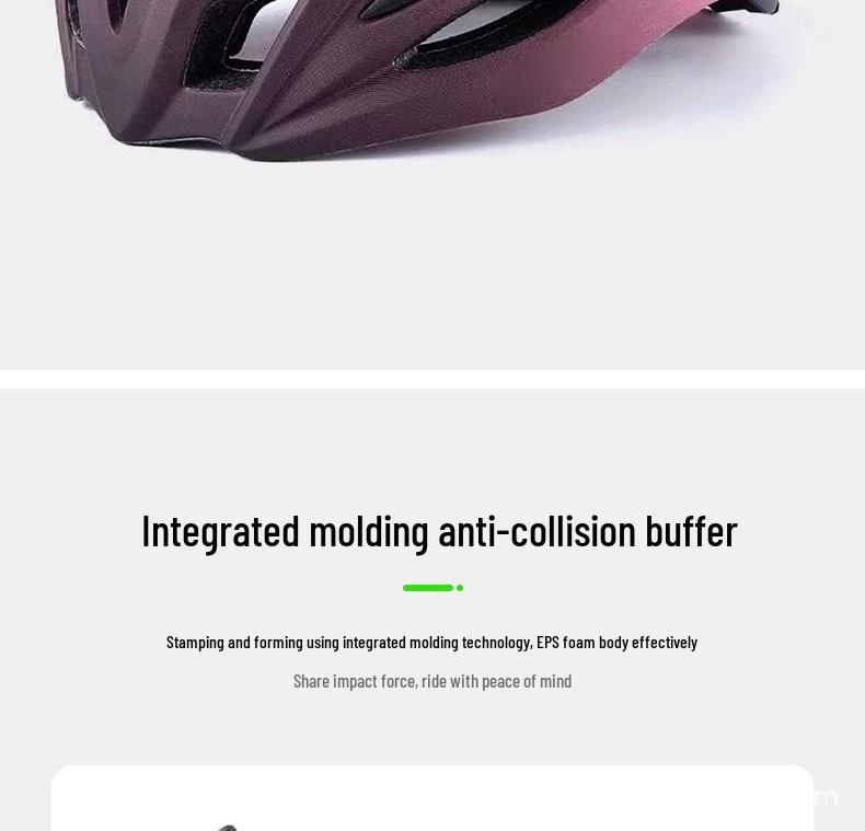 Gradient Color Breathable Road Bike Helmet for Men and Women - Integrated Molding Safety Cycling Helmet