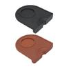 Corner Tamping Mat Compact Coffee Tamping Mat Anti Slip Heat Resistant Harmless Silicone for Restaurant for Kitchen