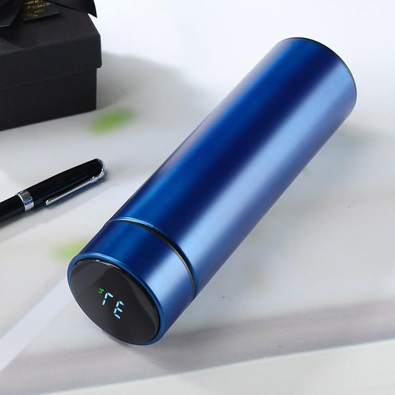 450ml Fashion Smart Vacuum Cup s LED displejem teploty Láhev na vakuové baňky z nerezové oceli Cestovní termoska Hrníčky na kávu