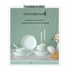 KOBACH Celadon 11-Piece Dinnerware Set