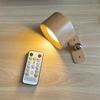 USB Rechargeable LED Wall & Bedside Reading Light with Touch Adjustment and Magnetic Mount