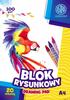 Blok Rysunkowy A4/20K Biały 100G Astra A'10 2563