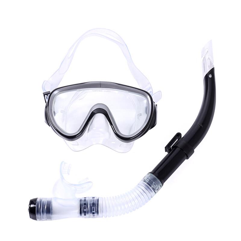 Poo Lian Large Frame Diving Mask & Snorkel Set