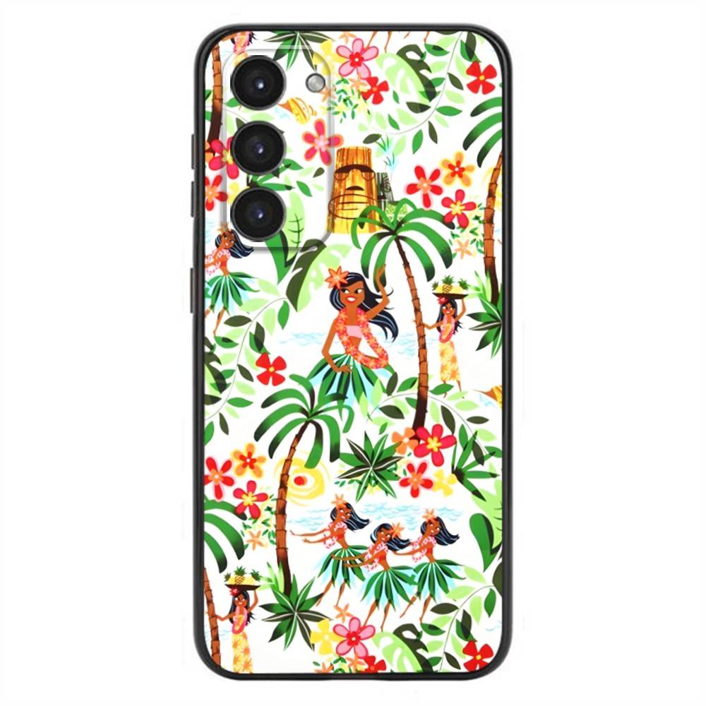 Hinano Tahiti Girl Beach Phone Case For Samsung Galaxy A20,21s,22,31,32,52,53,72,73,80,91 Soft Liquid Silicone Black Cover SamsungA324g