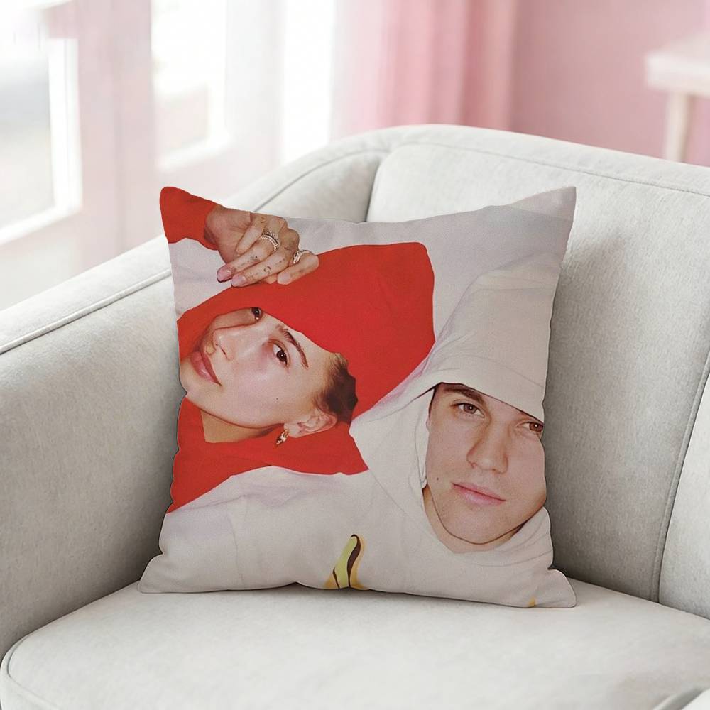 Jailey Hailey JB Pillow Case Pattern Printed Pillowcase For Living Room Sofa Cushion Cover