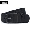 Men's Thickened Canvas Belt with Pin Buckle and Multiple Holes - Ideal for Denim, Youth, and Students