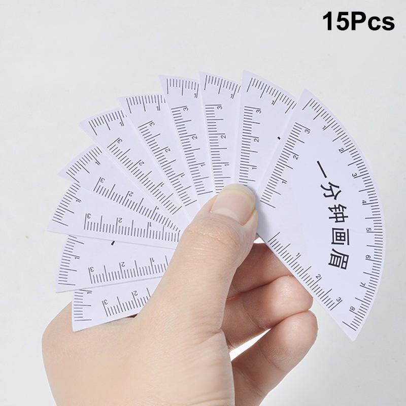 

Быстрый рисунок Дизайн бровей Линейка Микроблейдинг Инструмент для разметки Формирование Перманентный макияж Руководство для рисования Линейка Тату принадлежности Многоразовое использование