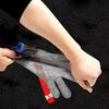 Cut Resistant Glove Adjustable Metal Cut Resistant Gloves, Suitable for Slaughter, Food Processing, Oyster Removal, Common for Both Left and Right