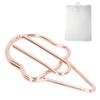 100Pcs Funny Planner Clips Innovative Color Lasting Anti Rust Electroplating Process Gold Paper Clip