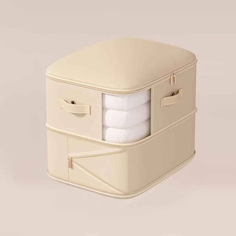 1pc Compression Storage Bag Heavy-Duty Space Saving Large-capacity Travel Container for Quilt Cloth Wardrobe Closet Organization