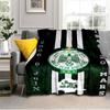 Raja Club Athletic Crest Blanket Suitable for Sofas, Beds, Offices, And Camping - Perfect Gift for Halloween Christmas