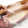 Transparent Silicone Anti-Slip Heel Stickers for High Heels - Two-Piece Set