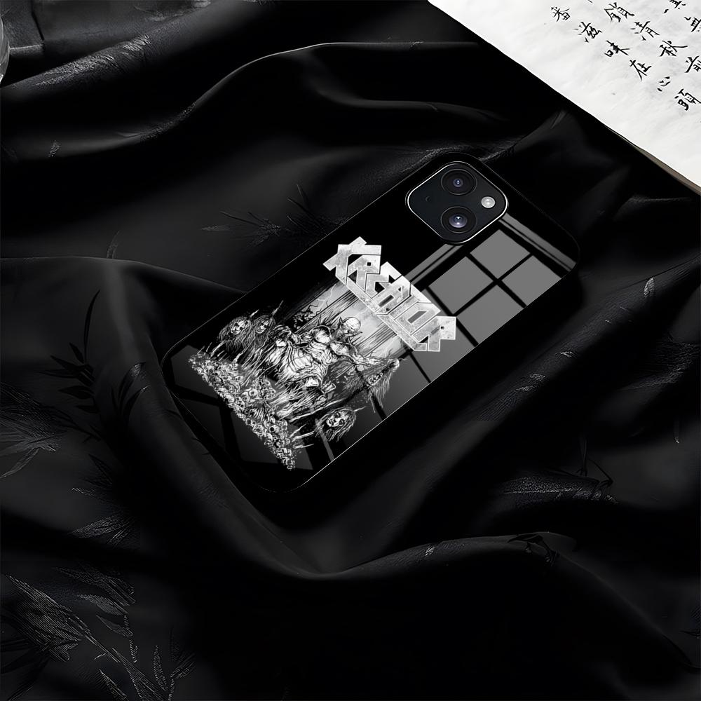 Rock Band-K-Kreators Phone Case For IPhone 17 Pro Max 16 15 14 Pro Max 13 11 Plus Glass Cover