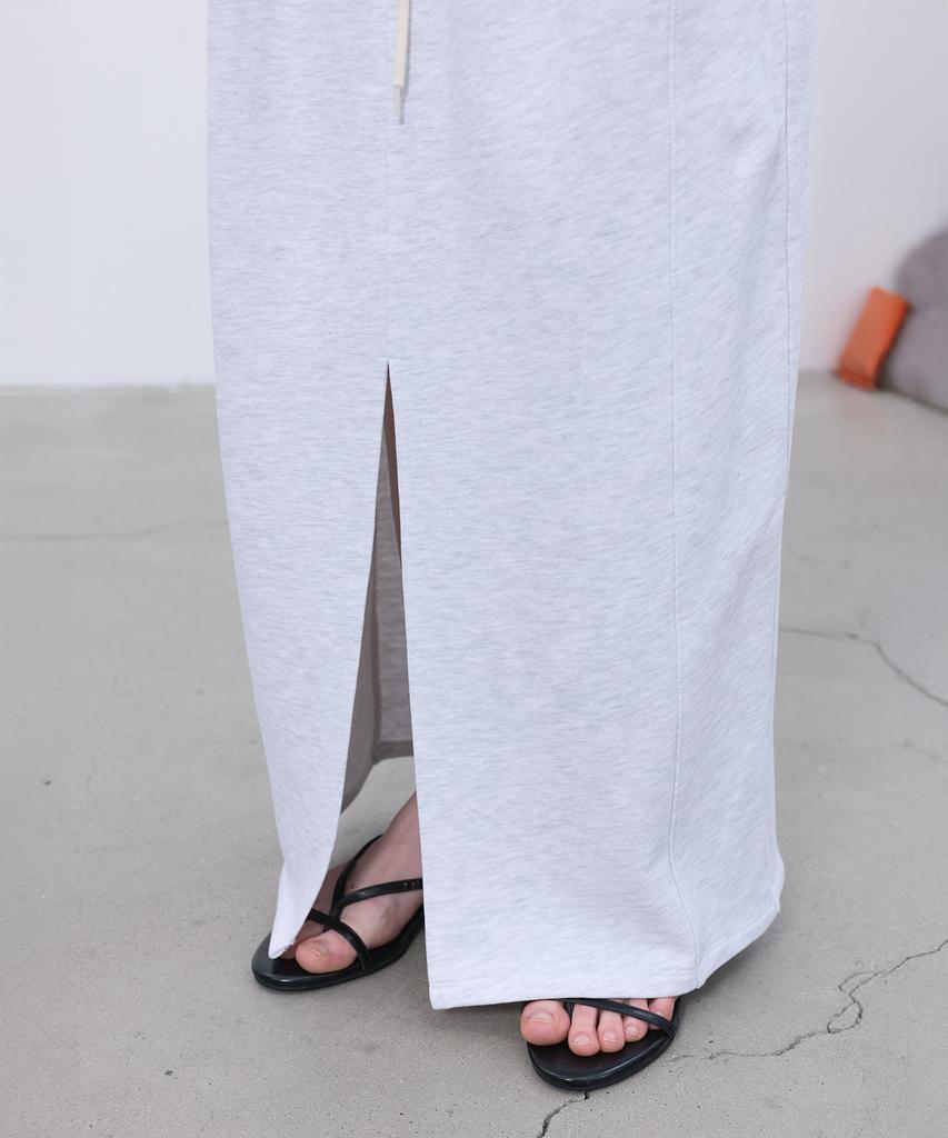 Lcdc Tm Double-Layered Detail Skirt (Light Gray)