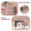 Reise-Kulturbeutel, Hängender wasserdichter tragbarer Organizer, 3-in-1 Reise-Essentials Packorganizer, Kosmetik- und Schmuckaufbewahrung