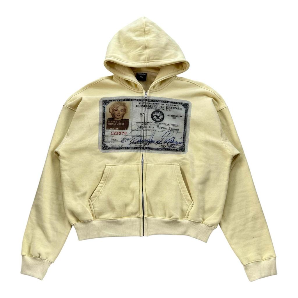 Felpa con cerniera unisex - Stile europeo americano 2025, Design con stampa a caldo