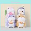 Cute Hamster Plush Keychain With Pp Cotton Filling For School Bags And Accessories