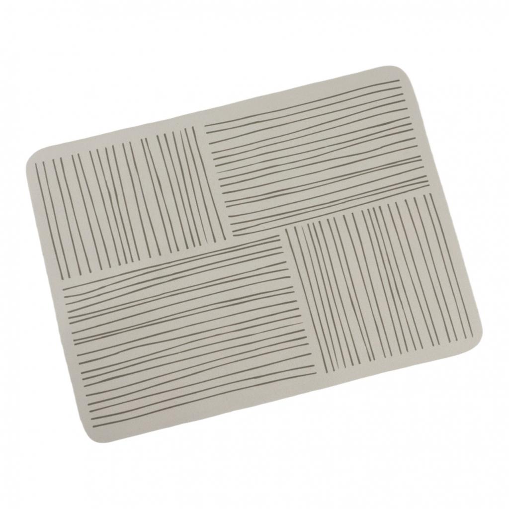 Alfombrilla de Diatomeas Absorbente de Secado Rápido Almohadilla de Drenaje Moderna Alfombrilla de Cocina