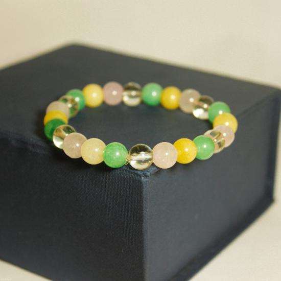 Good Luck And Love Bracelet | Crystal Bracelet For Better Relationship | Healing Crystal Bracelet, Crystals for Happiness, Balancing