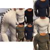 Premium Quality Fashion Men O-neck Knitting Sweater Long Sleeve Slim Fit Pullover Top