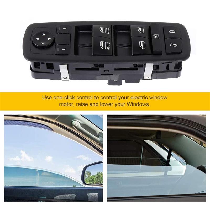 Comutator Principal de Control Geamuri Electrice Pentru 2011-2018 Dodge Charger Journey Chrysler