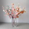 Simulated Apple Leaves Eucalyptus Artificial Flower Branches Home Soft Decoration Wedding Hall Layout Silk Flower Arrangement